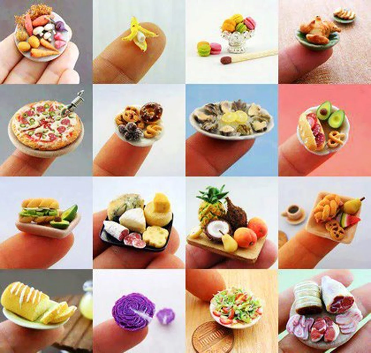 Miniaturowe jedzenie