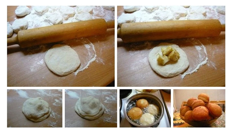 Pączki z jabłkami - przepis