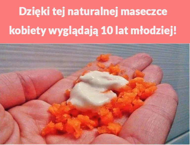 Dzięki tej naturalnej maseczce kobiety wyglądają 10 lat młodziej!