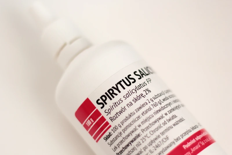 Spirytus salicylowy - kiedy pomaga, a kiedy możemy sobie nim zaszkodzić?