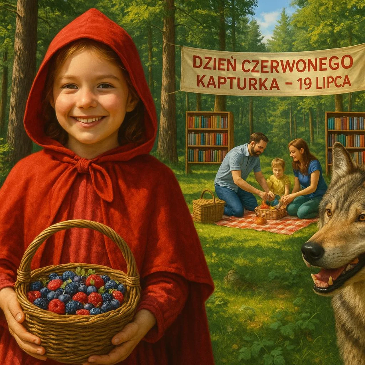 19 lipca – Dzień Czerwonego Kapturka: jak świętować baśń w realnym świecie?