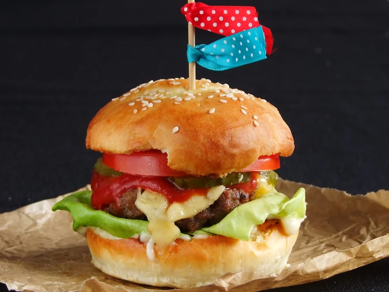 hamburgery z przepisu p. Magdy Gessler...