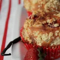 Muffinki z truskawkami i wanilią