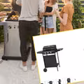 Grill gazowy teraz w Castoramie za 398 zł! 3 palniki i termometr to gwarancja udanych spotkań