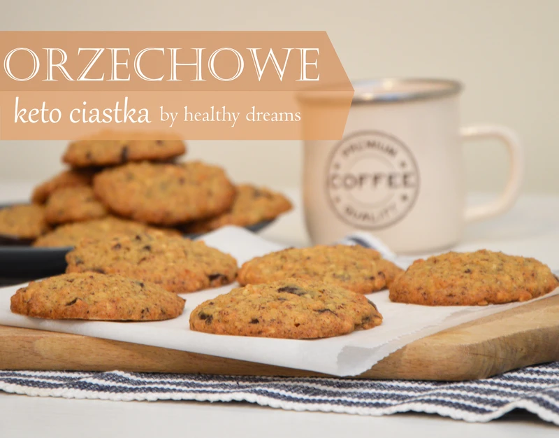 orzechowe keto ciastka