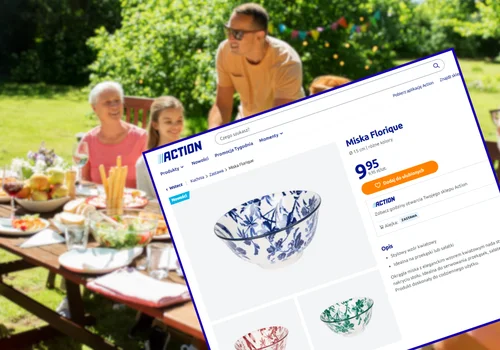 Te nowe zestawy stołowe z Action robią furorę! Uroczy powrót do czasów Babci - hit rodzinnych imprez