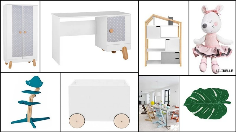 Designerskie meble i akcesoria dla dzieci - Świat w kolorze blond
