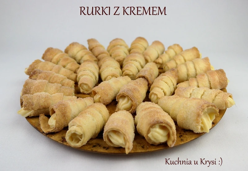 Rurki z kremem