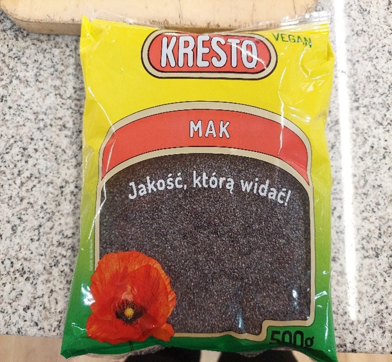 Ostrzeżenie publiczne: Przekroczenie poziomu alkaloidów opium w maku marki KRESTO