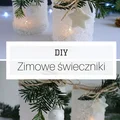 DIY Zimowe świeczniki - lodowe lampiony