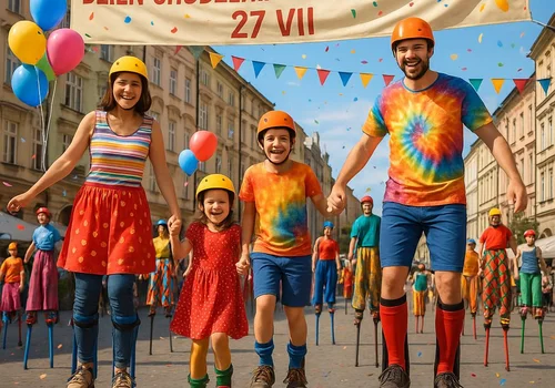 Dzień Chodzenia na Szczudłach – jak 27 lipca wznieść się 50 cm wyżej niż wszyscy inni?