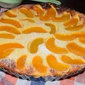Tarta z serem i brzoskwiniami