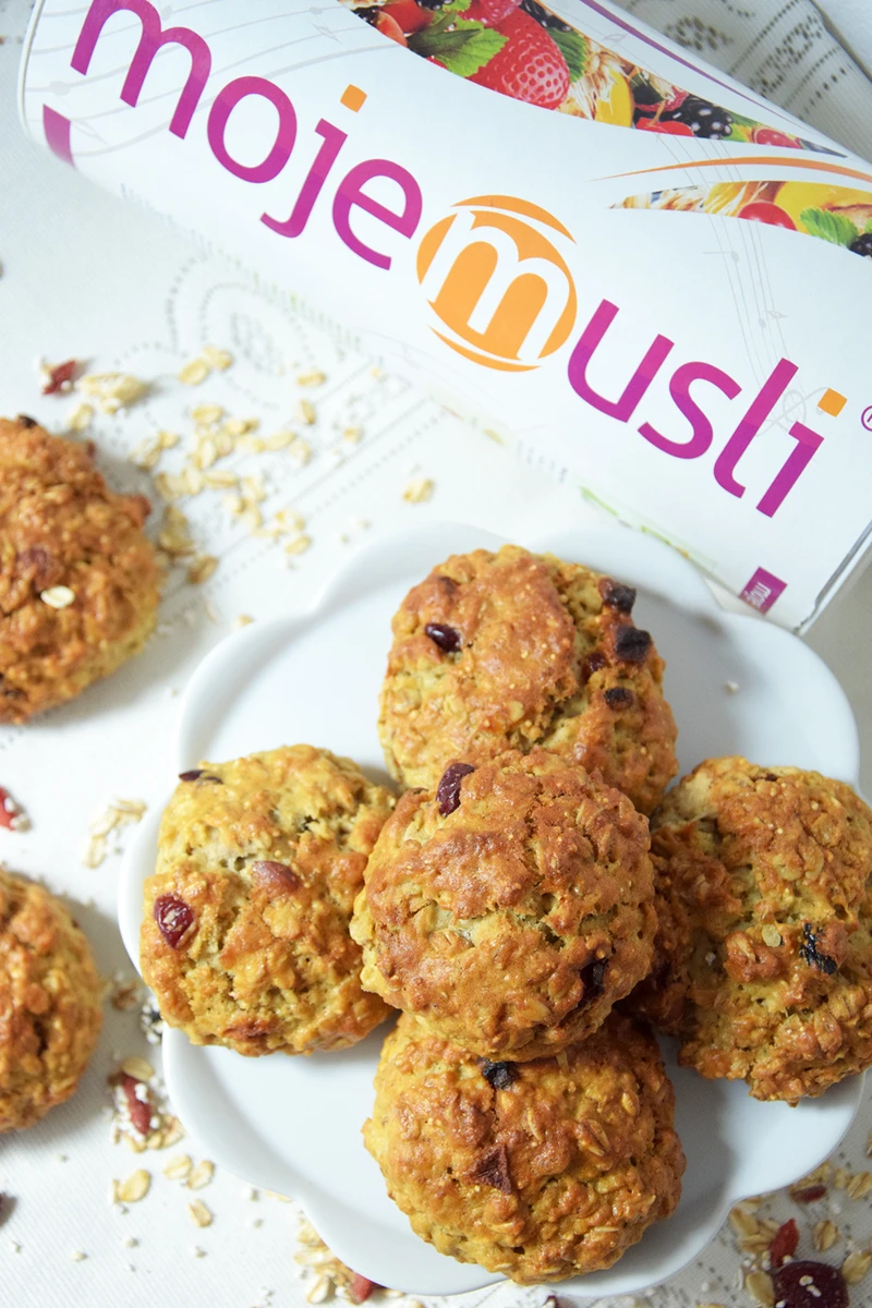 Fit ciasteczka z musli