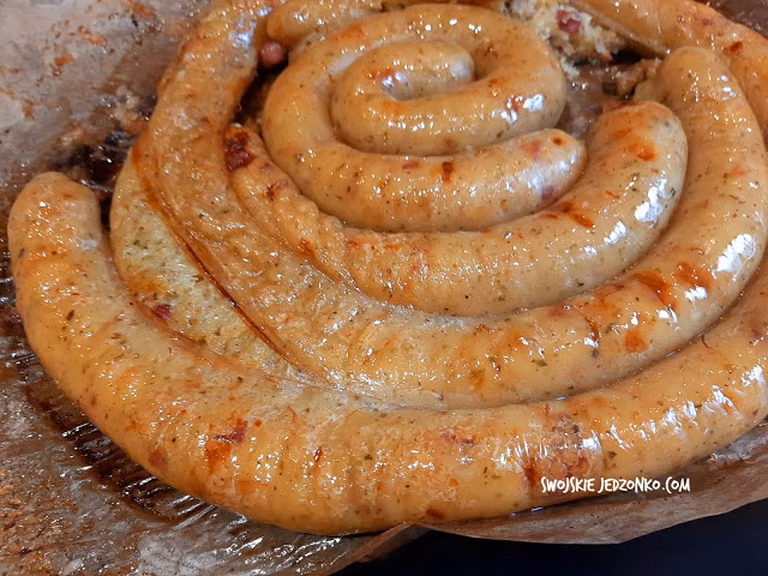 Kiszka ziemniaczana z wędzonym boczkiem