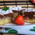 Szybkie i proste ciasto ucierane z gruszkami.