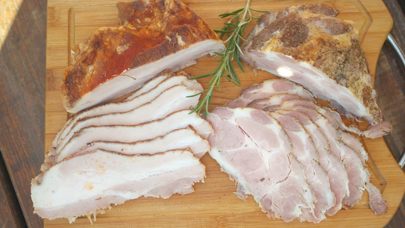 Mięso pieczone w soli na kanapki