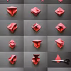 Choinka z papieru - origami