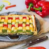 Tarta trójkolorowa szachownica