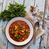 Sardyńska zupa warzywna minestrone, przepis na długowieczność
