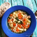 Zupa jarzynowa z fasolą i ciecierzyc