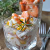 Sałatka Waldorf z krewetkami. Shrimp Waldorf Salad.