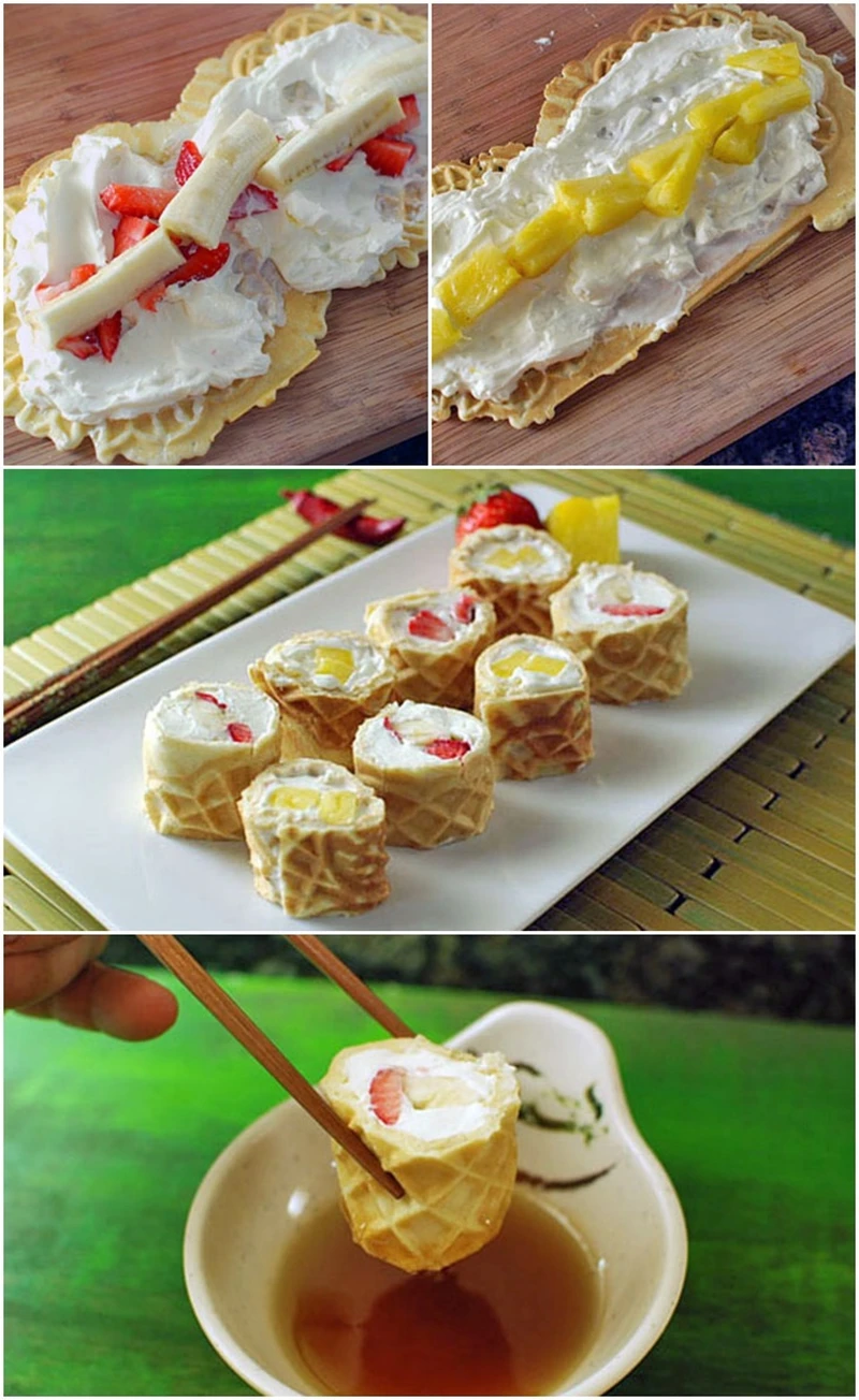 Sushi na słodko :)