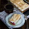 Tarta z rabarbarem i bezą