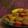 Bananowo – marchewkowe muffiny owsiane