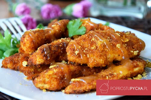 KURCZAK W PŁATKACH KUKURYDZIANYCH