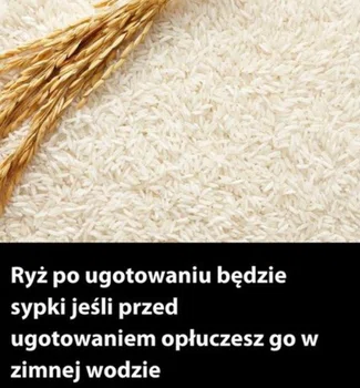 Sposób na sypki ryż