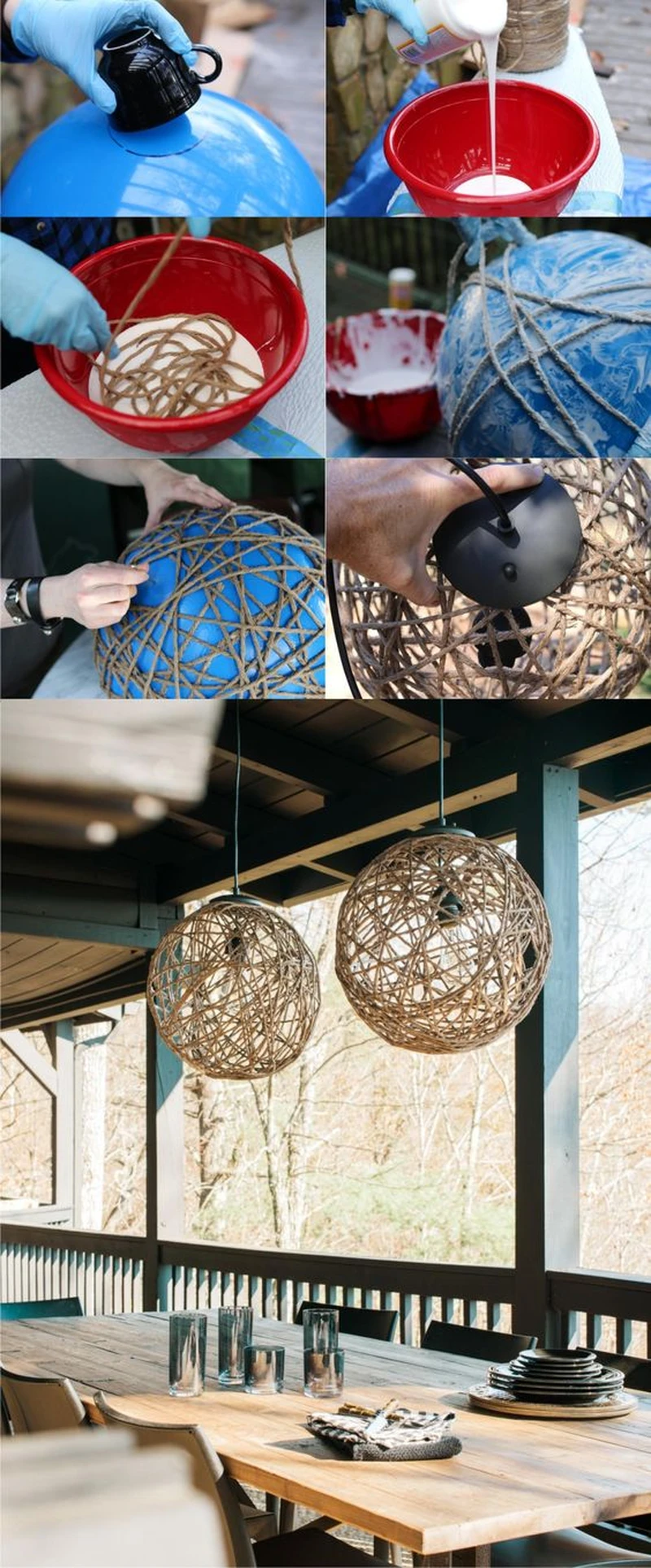 DIY- ciekawa lampa