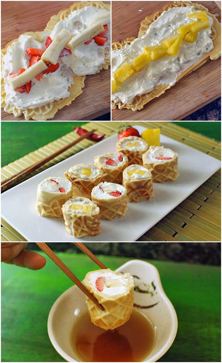 Sushi na słodko :)