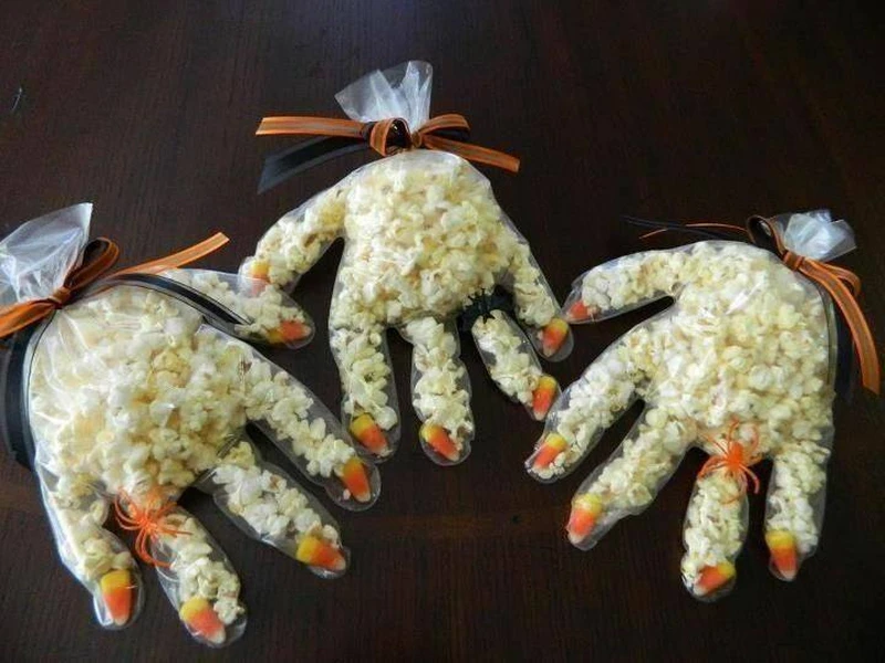 Popcorn na Halloween