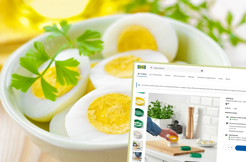 Kuchenny spryciarz do jajek z IKEA za 9,99 zł! Niepozorny, mały i lekki – a robi świetną robotę w każdej kuchni