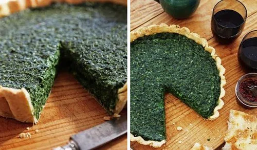 Tarta ze szpinakiem