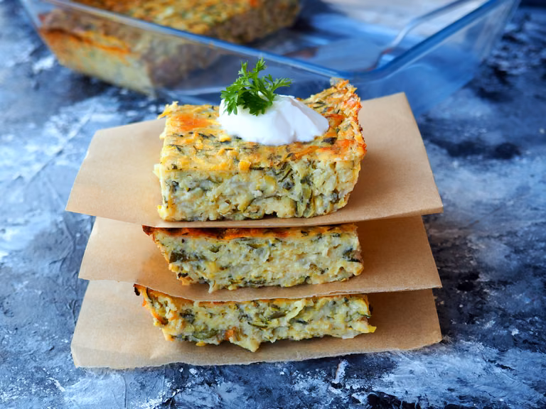 ZAPIEKANKA Z CUKINII Z MOZZARELLĄ