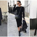 Total black look na zimę – nasze propozycje