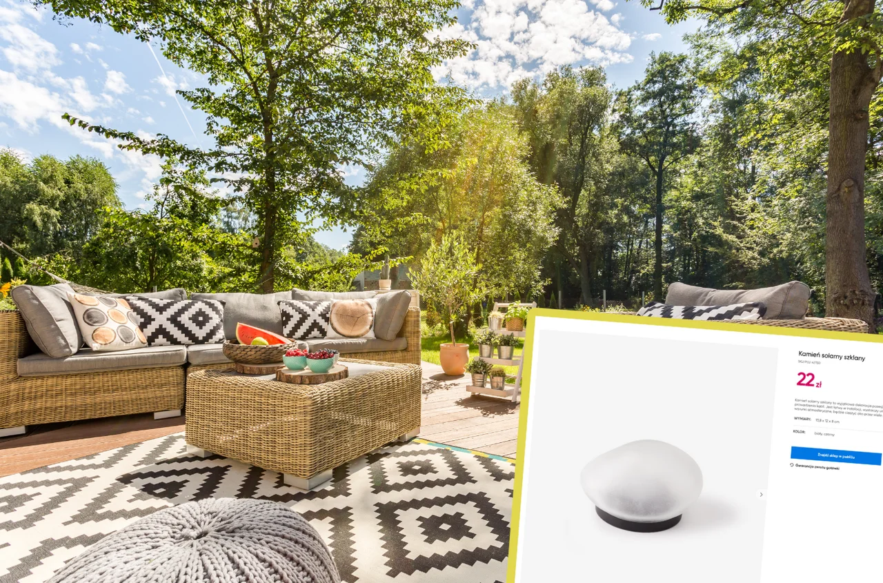 Ten kamień z Pepco wygląda jak dekoracja, a świeci całą noc! Ogród jak z Instagrama za 22 zł