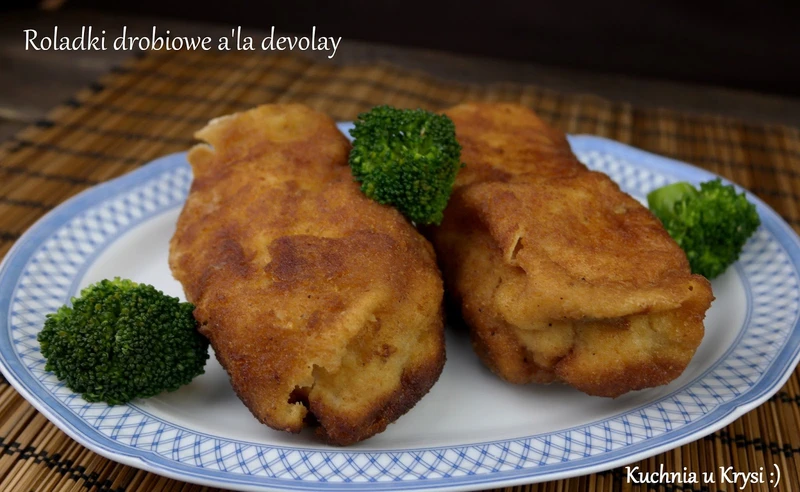 Roladki drobiowe ala devolay