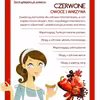 Czerwone owoce i warzywa