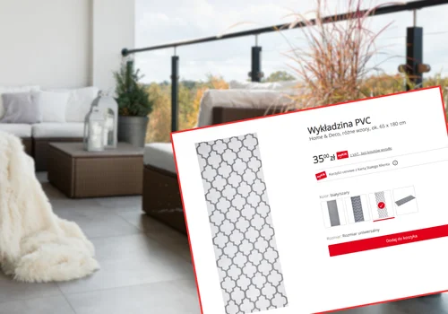 Ta wykładzina z KiK za 35 zł robi furorę w mieszkaniach i na balkonach! Praktyczna, modna, a czyszczenie to pikuś