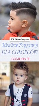 Modne Fryzury dla Chłopców – TOP 24 Inspiracje dla Twojej Pociechy