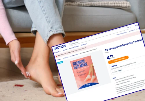 Ta maska do stóp z Action za 4 zł to hit zimowej pielęgnacji! Rozgrzewa, nawilża i wygładza jak po zabiegu w spa - ma świetny skład