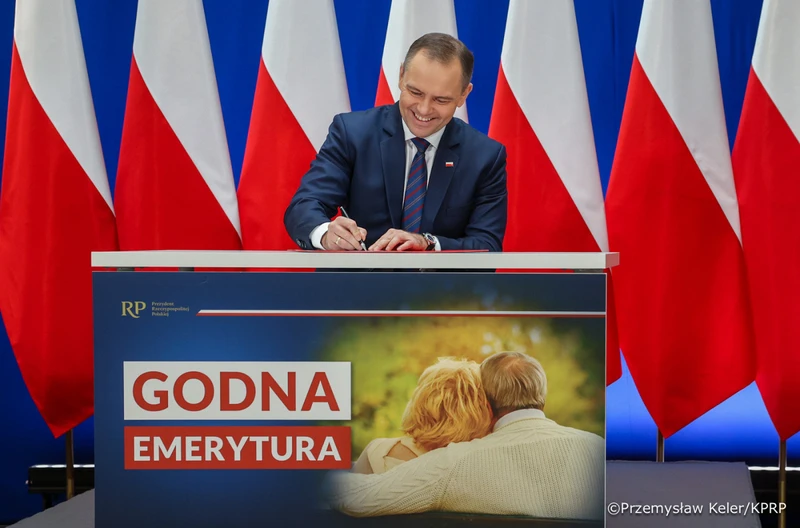 Emerytury wyższe już od 2026 roku! Prezydent podpisał ustawę „Godna Emerytura”