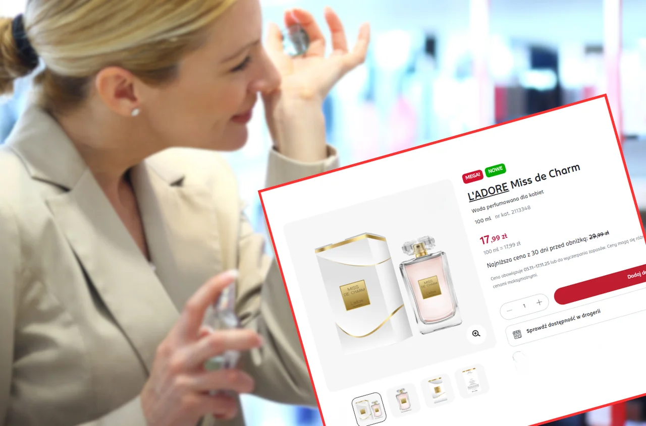 Te perfumy z Rossmanna kosztują tylko 18 zł i robią furorę! Porównują je do Coco Chanel i chwalą za trwałość