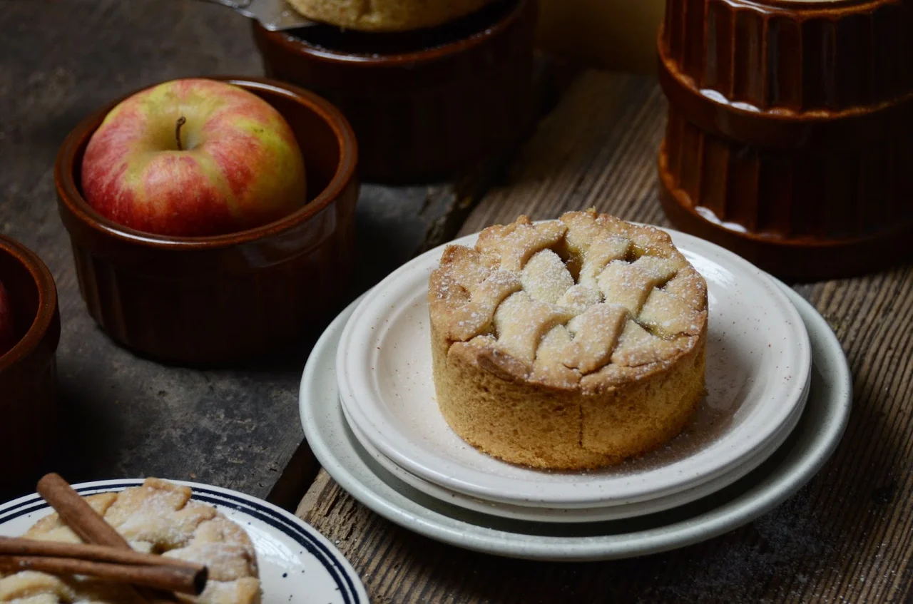 Apple pie w kokilkach