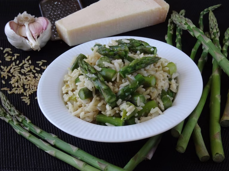 Risotto ze szparagami