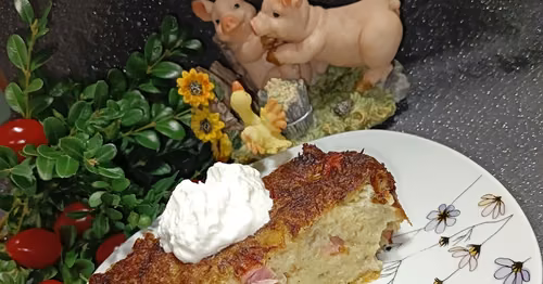 Babka ziemniaczana ze swojskim smalcem