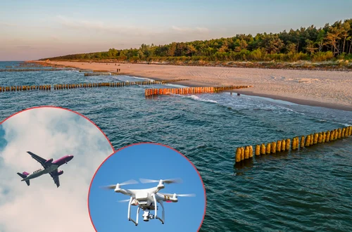 Tajemnicze zakłócenia nad Bałtykiem! Drony tracą kontrolę, samoloty zmieniają kursy!