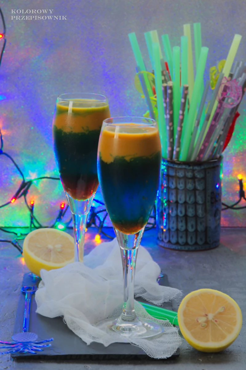 Advocaat twist - kolorowy słodki drink + e-book z przepisami na sylwestra i karnawał